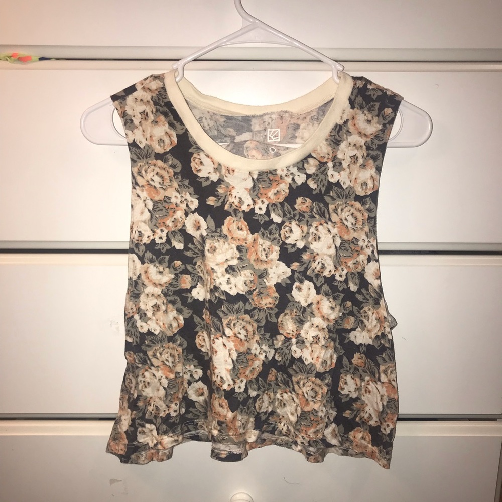 Flower Crop Top